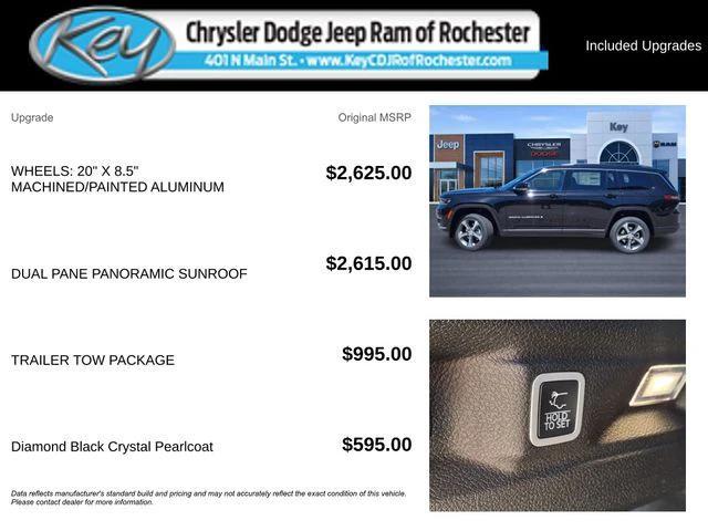 new 2025 Jeep Grand Cherokee L car, priced at $46,230