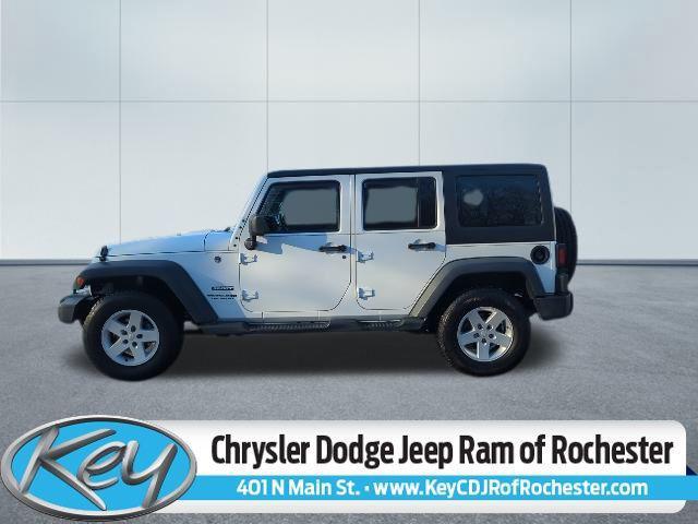 used 2018 Jeep Wrangler JK Unlimited car, priced at $15,995