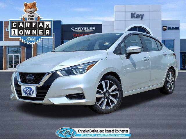 used 2021 Nissan Versa car, priced at $13,499
