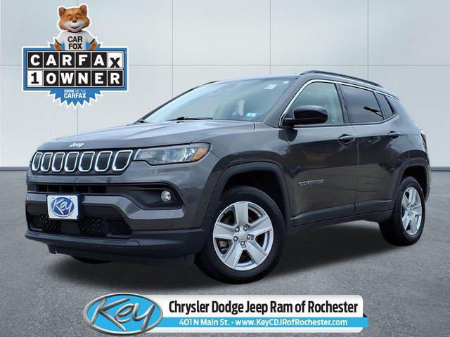used 2022 Jeep Compass car, priced at $17,399