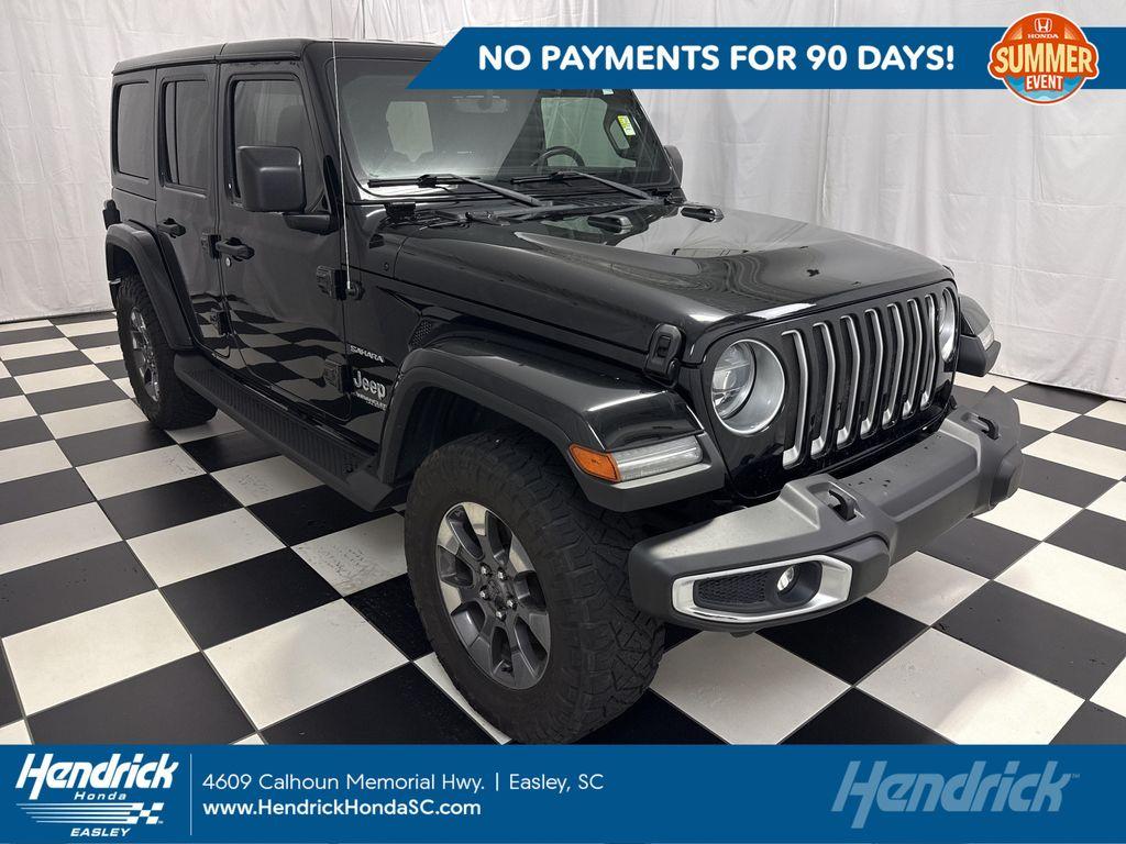 used 2019 Jeep Wrangler Unlimited car, priced at $29,730