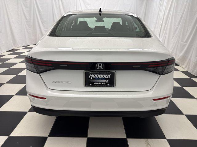new 2025 Honda Accord car, priced at $30,866