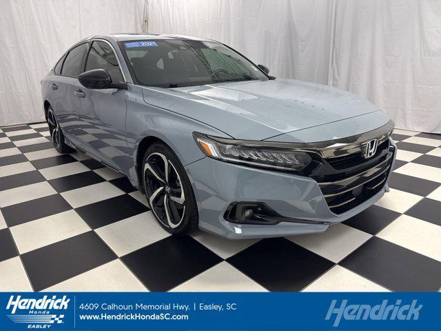 used 2021 Honda Accord car, priced at $24,899