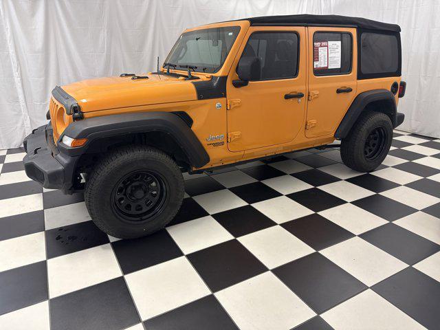 used 2021 Jeep Wrangler Unlimited car, priced at $23,529