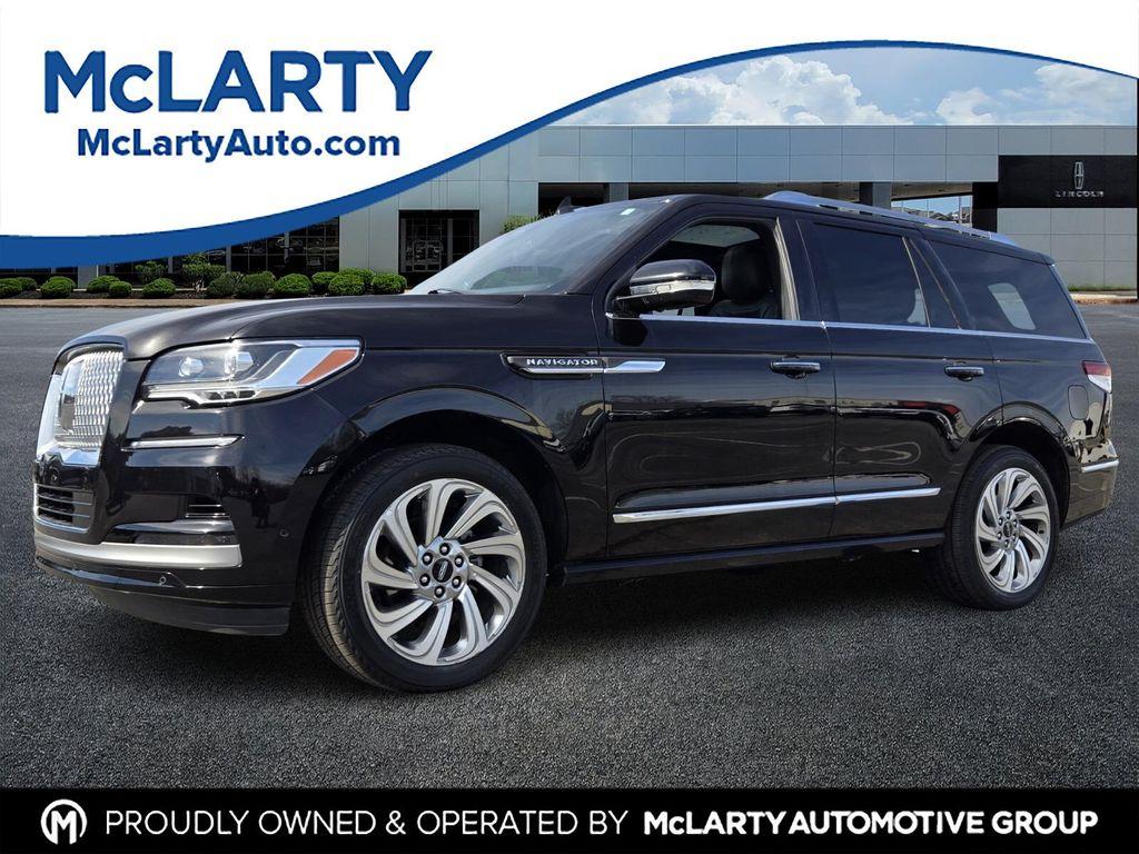 used 2024 Lincoln Navigator car, priced at $59,218