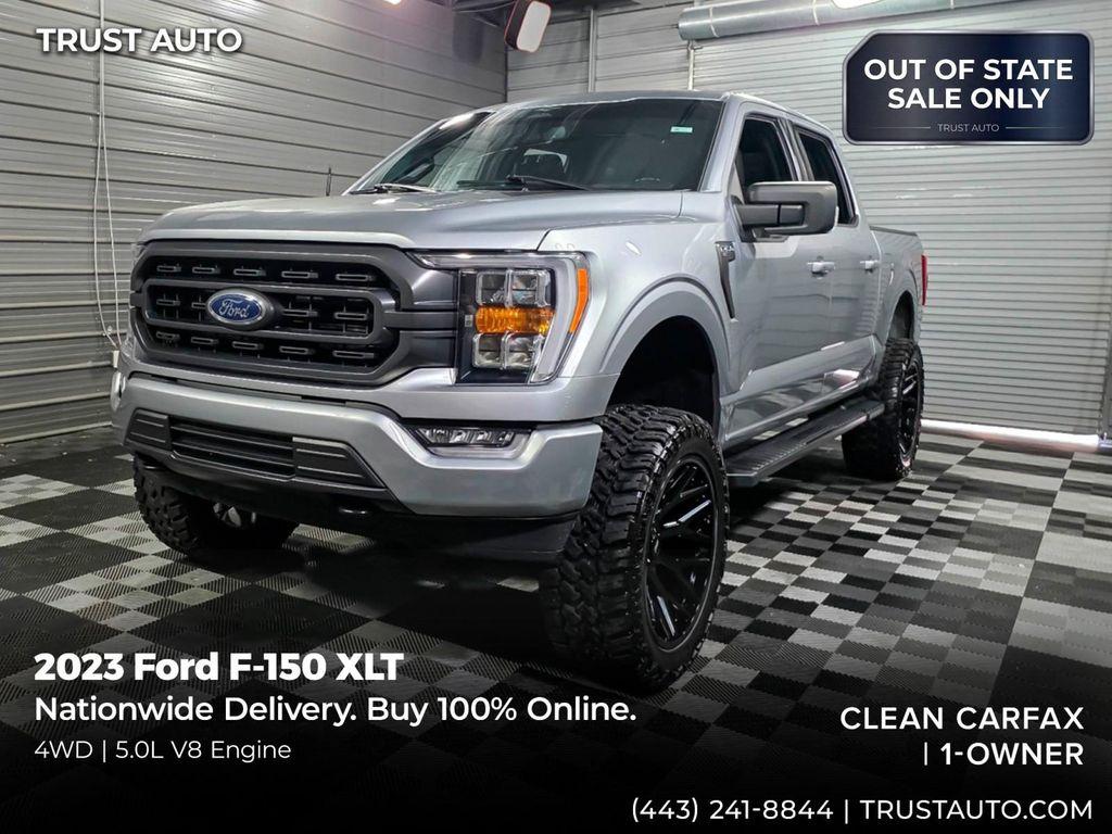 used 2023 Ford F-150 car, priced at $38,595