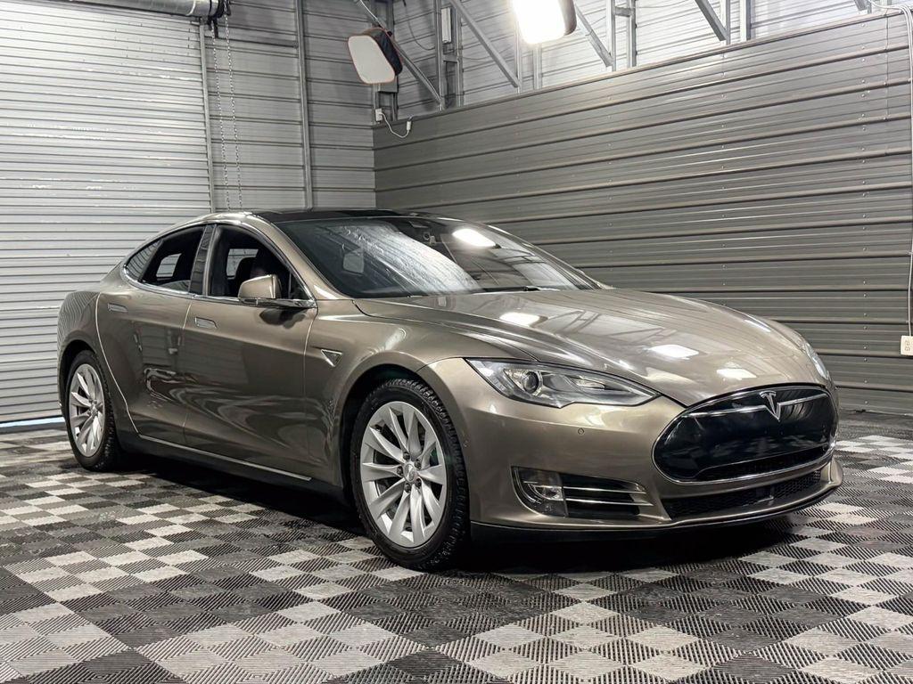 used 2015 Tesla Model S car, priced at $13,595