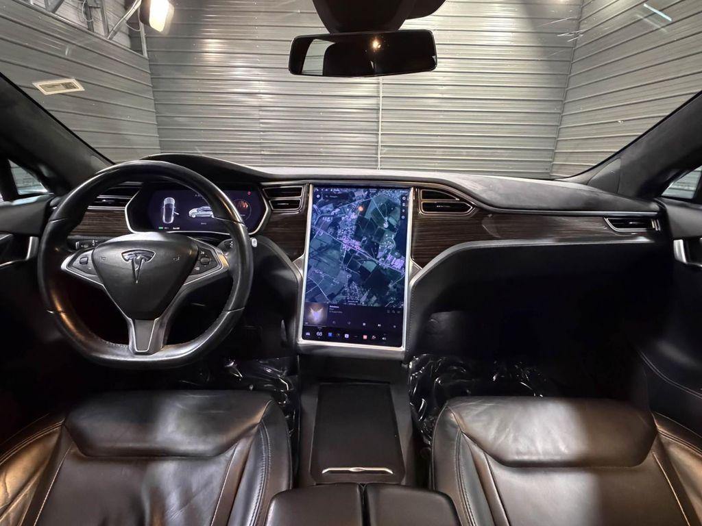 used 2015 Tesla Model S car, priced at $13,595