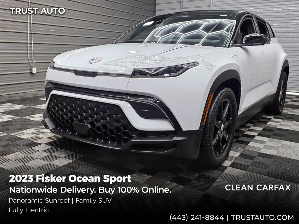 used 2023 Fisker Ocean car, priced at $15,995