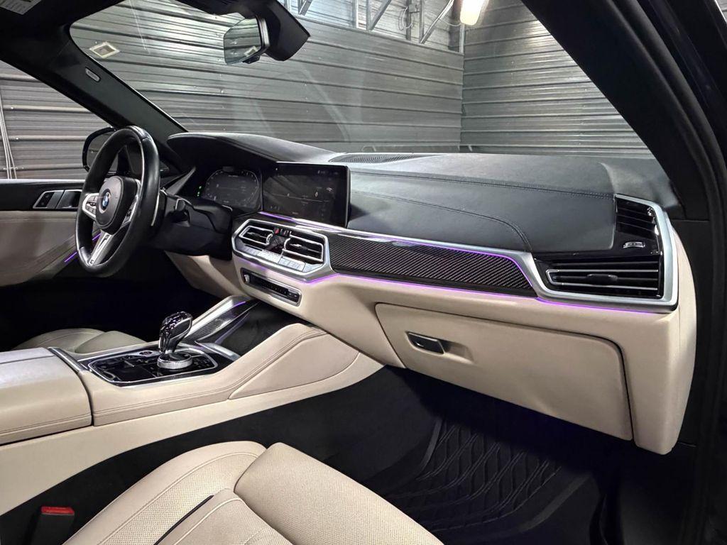 used 2022 BMW X6 car, priced at $58,495