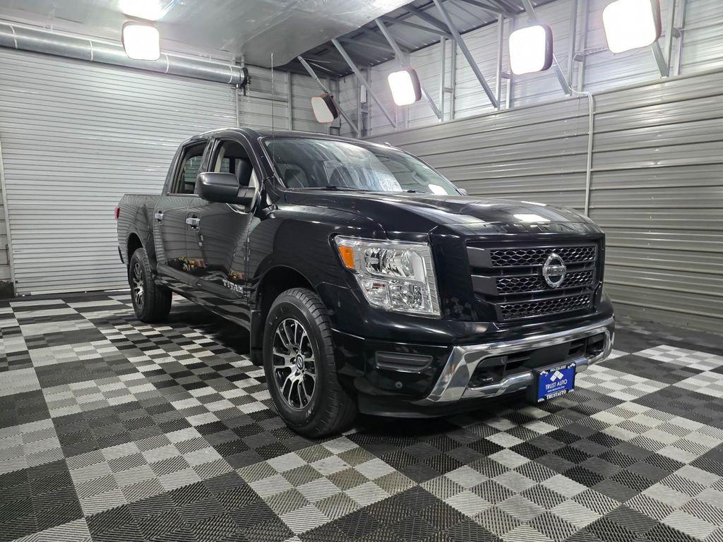 used 2021 Nissan Titan car, priced at $31,195
