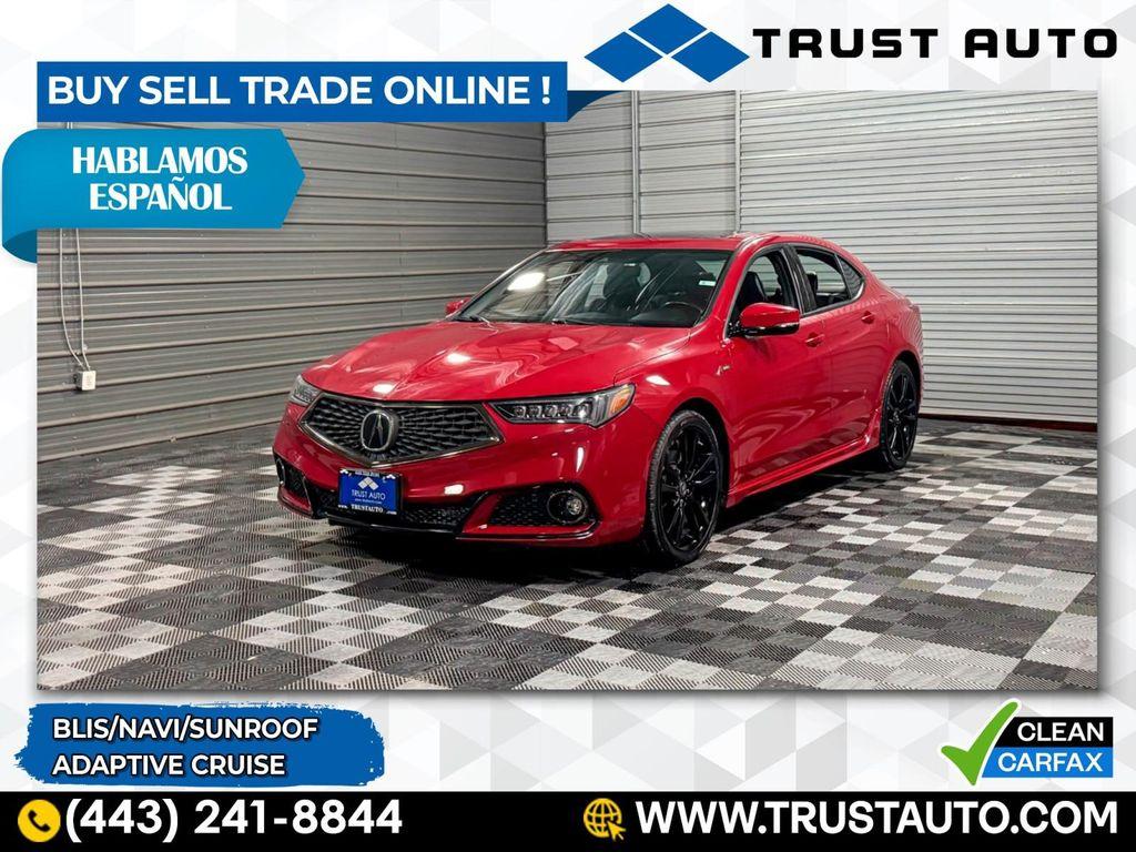 used 2019 Acura TLX car, priced at $23,995