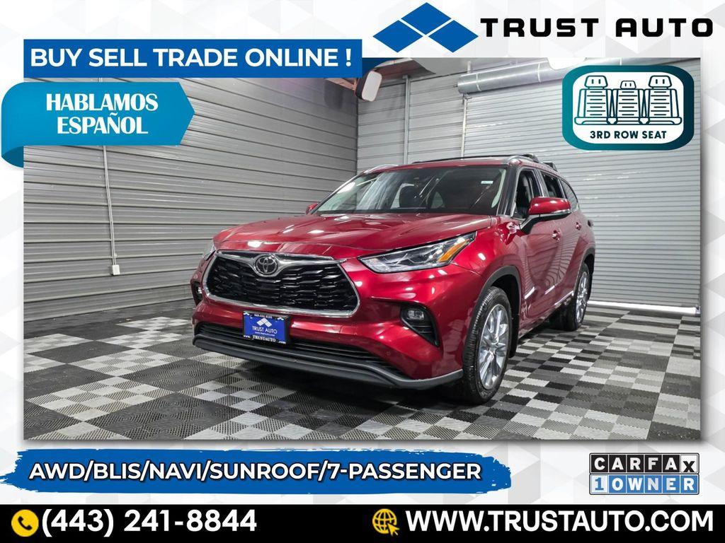 used 2020 Toyota Highlander car, priced at $31,495