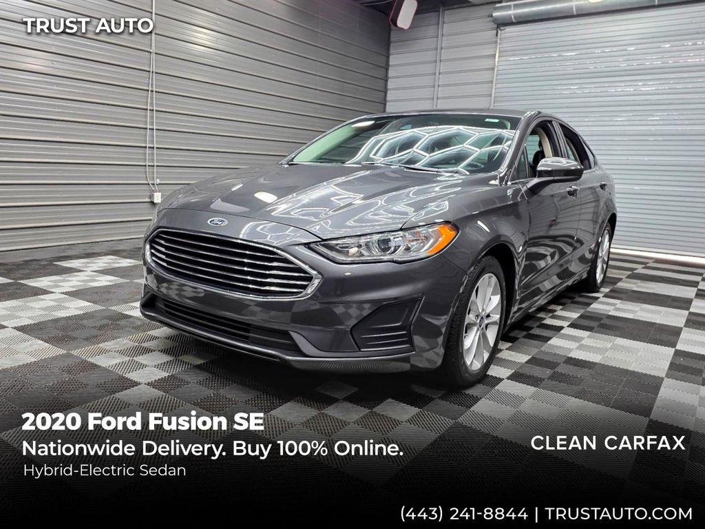 used 2020 Ford Fusion car, priced at $18,495