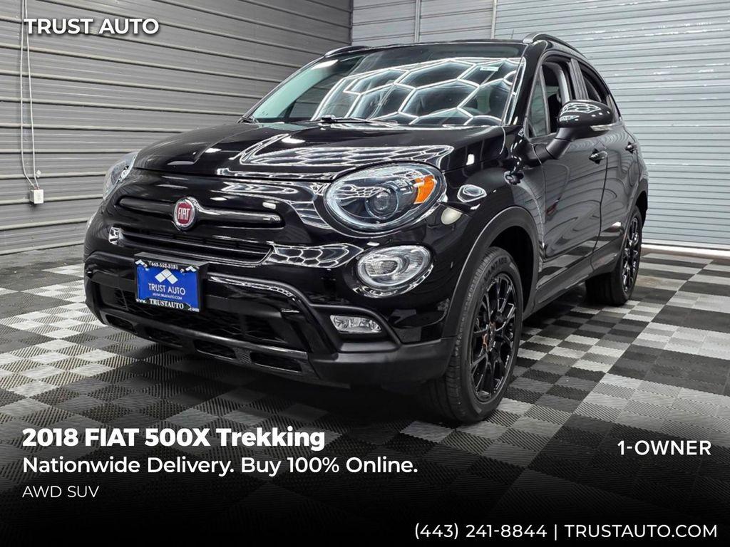 used 2018 FIAT 500X car, priced at $16,395