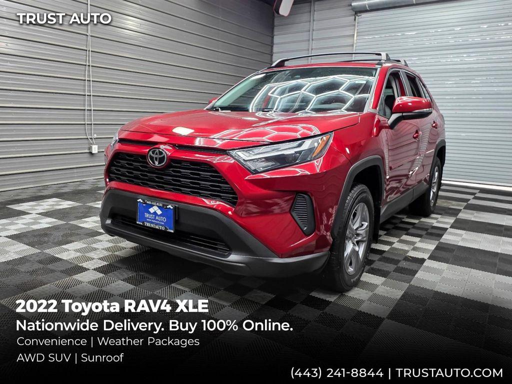 used 2022 Toyota RAV4 car, priced at $28,595