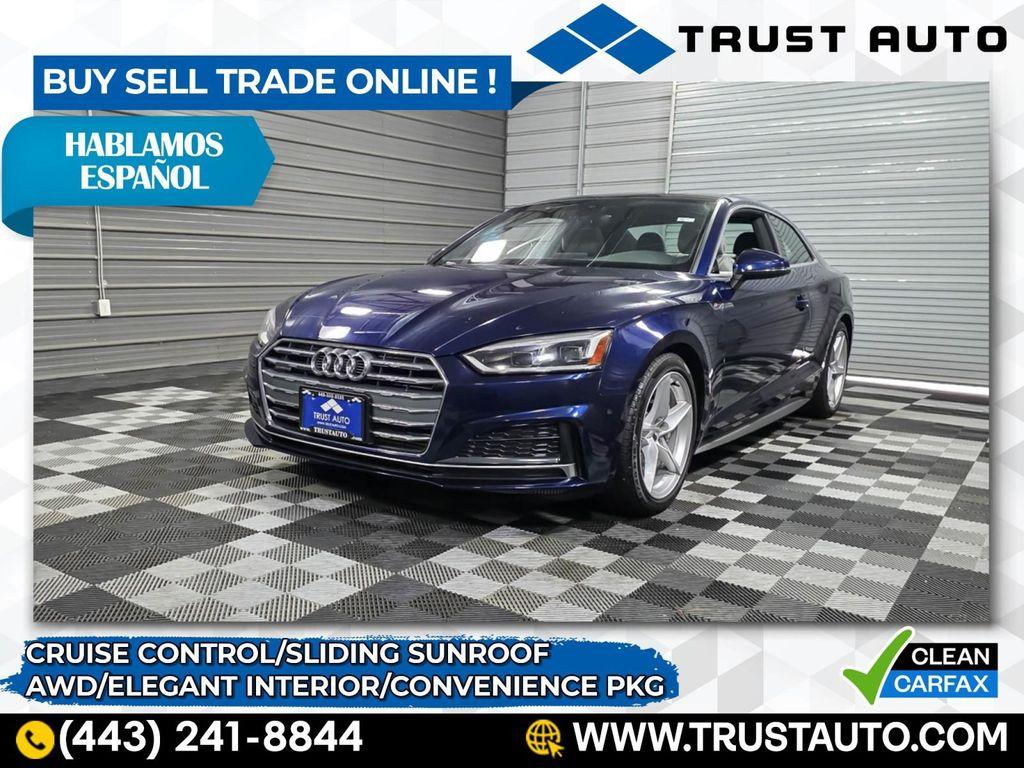 used 2019 Audi A5 car, priced at $20,695