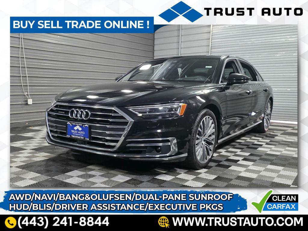 used 2019 Audi A8 car, priced at $36,795