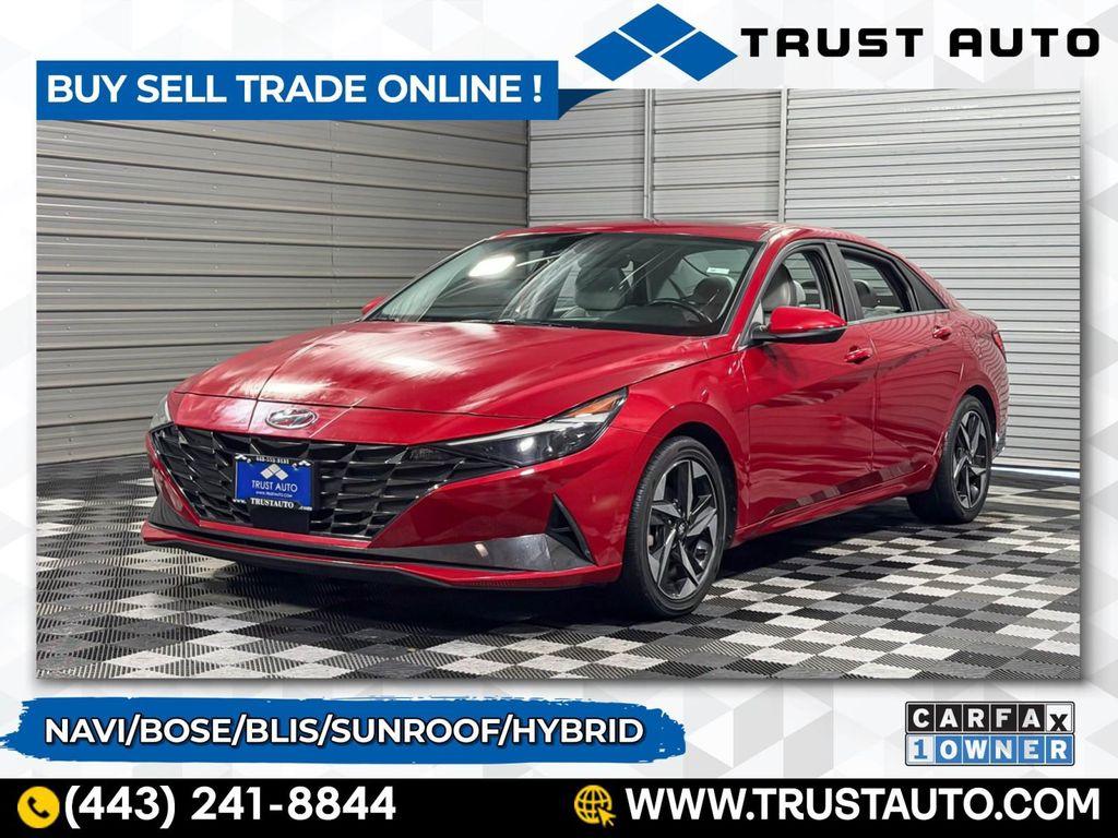 used 2023 Hyundai ELANTRA HEV car, priced at $21,495