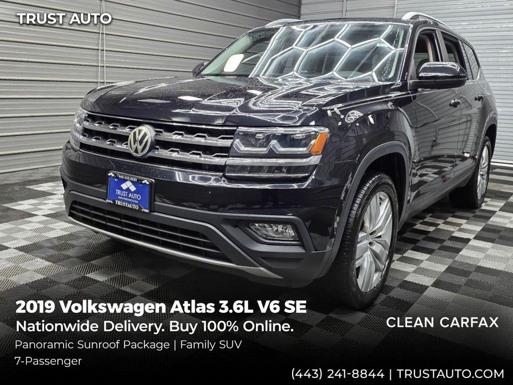 used 2019 Volkswagen Atlas car, priced at $20,995