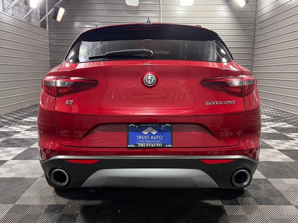 used 2018 Alfa Romeo Stelvio car, priced at $17,495