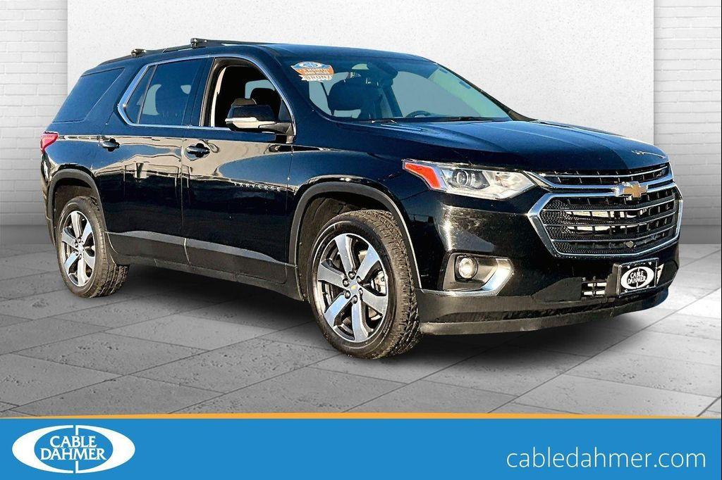 used 2021 Chevrolet Traverse car, priced at $19,344