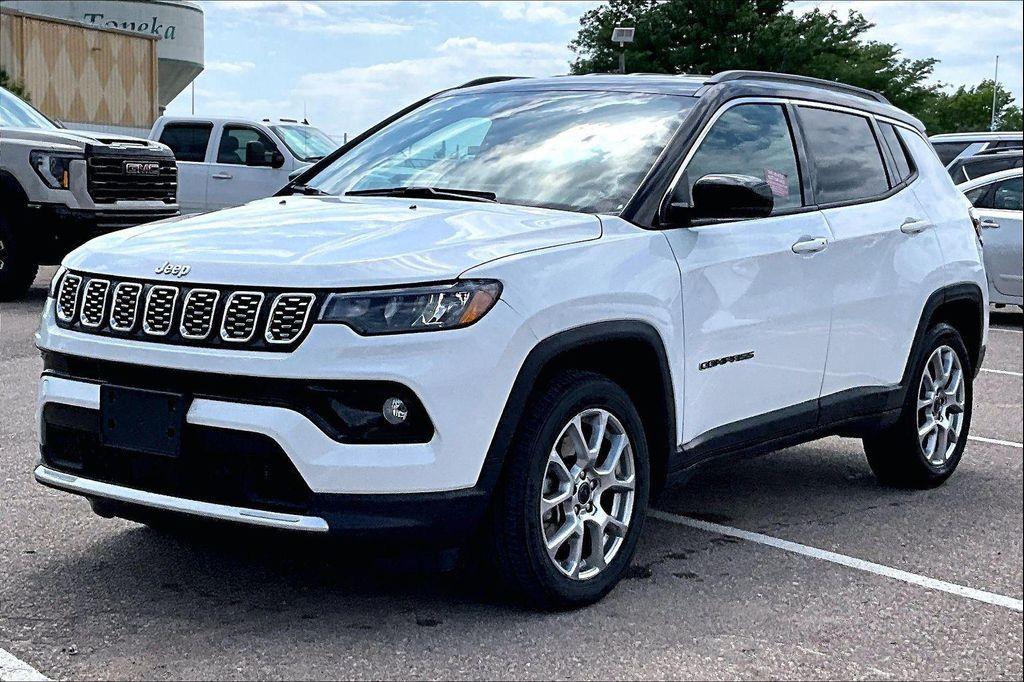 used 2025 Jeep Compass car, priced at $23,874