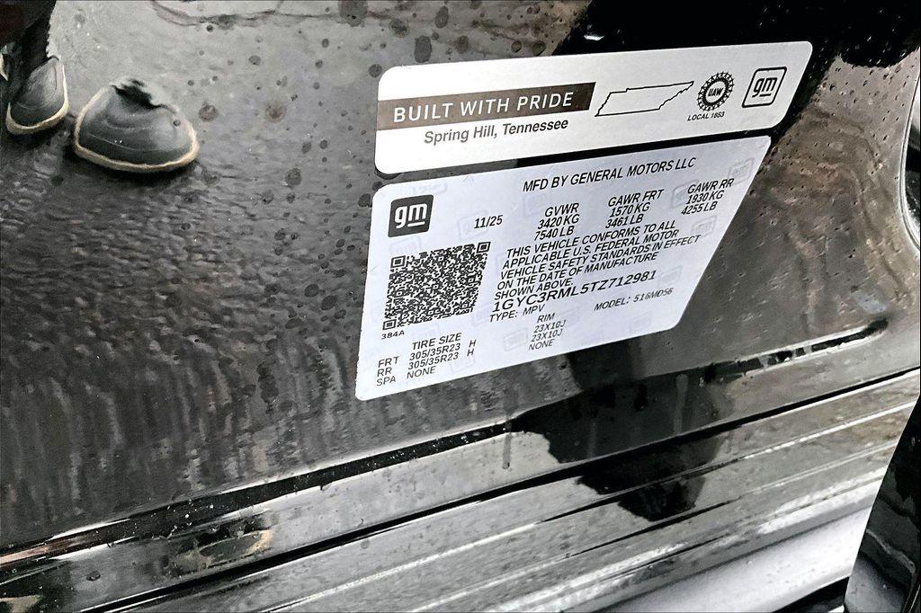 new 2026 Cadillac VISTIQ car, priced at $99,815