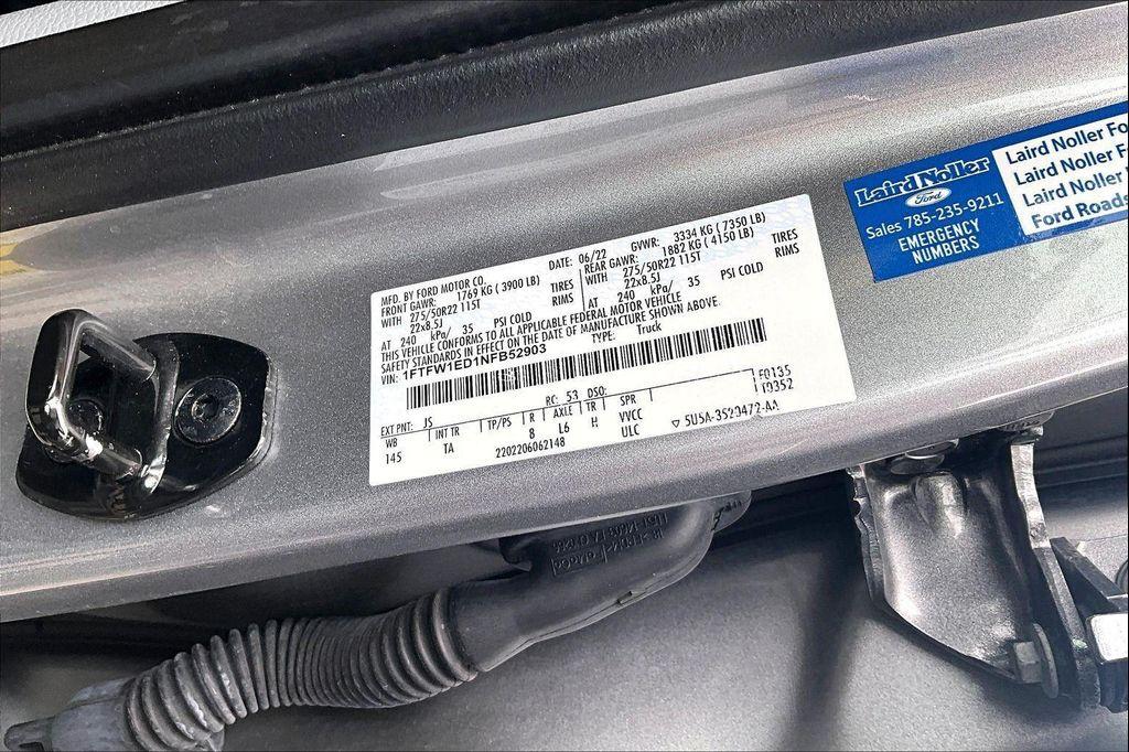 used 2022 Ford F-150 car, priced at $46,901