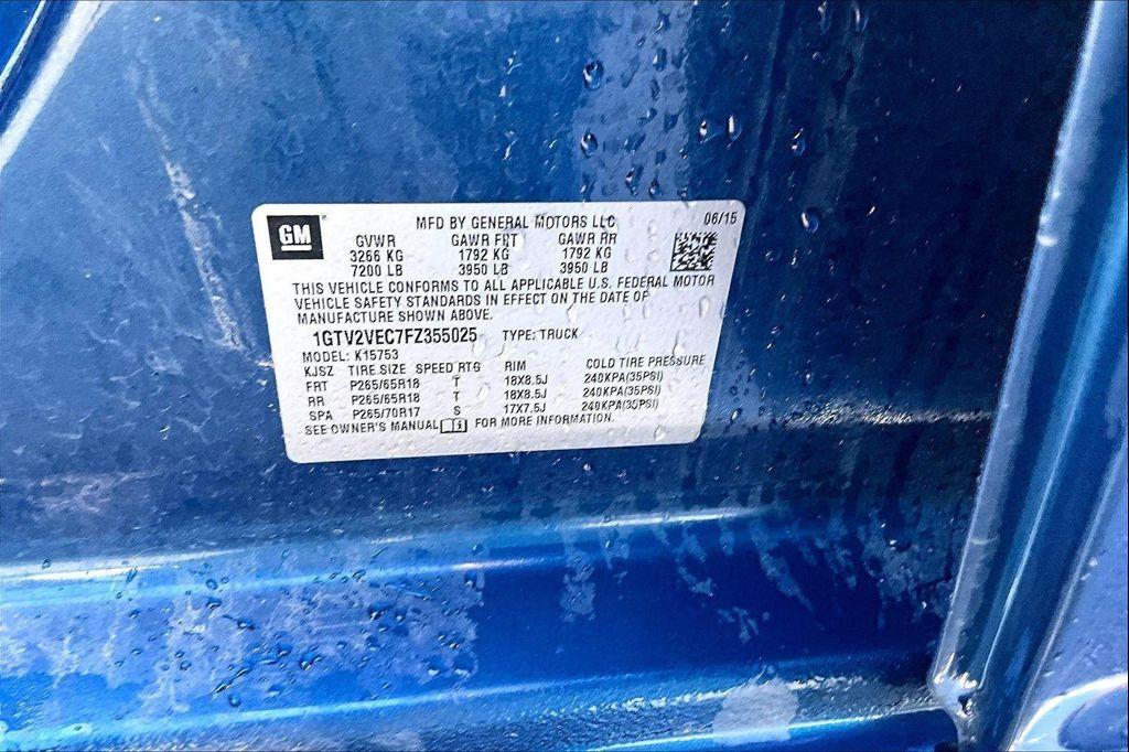 used 2015 GMC Sierra 1500 car, priced at $19,627