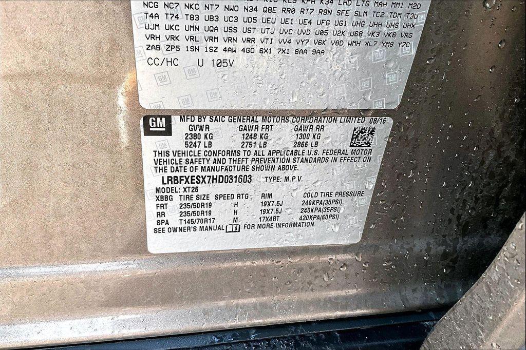 used 2017 Buick Envision car, priced at $19,242