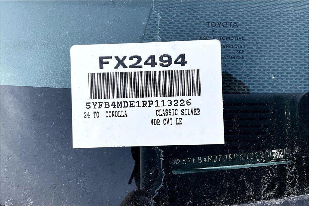 used 2024 Toyota Corolla car, priced at $17,289