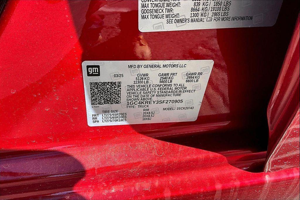 new 2025 Chevrolet Silverado 2500 car, priced at $82,574