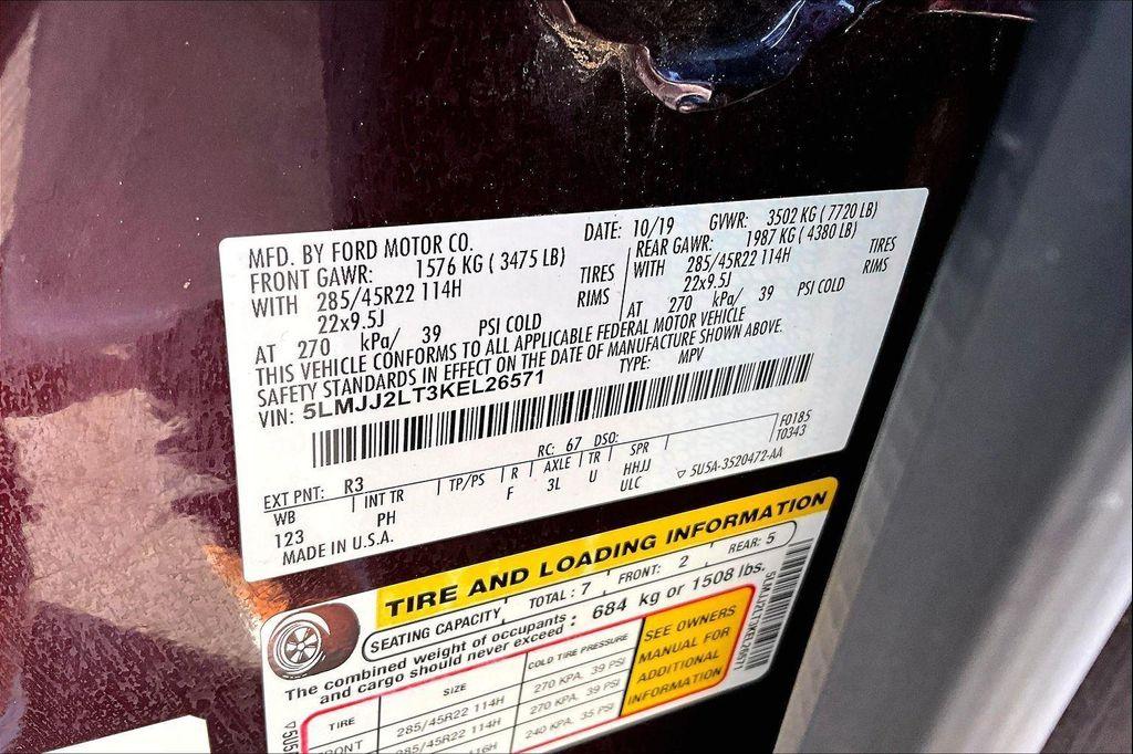 used 2019 Lincoln Navigator car, priced at $32,024