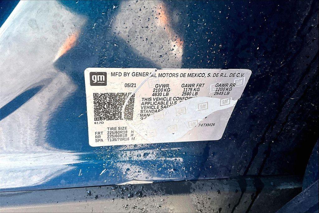 used 2021 GMC Terrain car, priced at $20,763