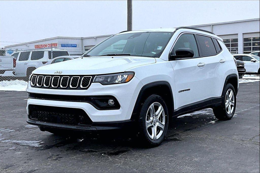 used 2024 Jeep Compass car, priced at $20,159