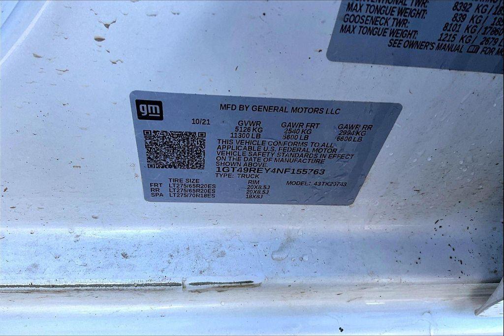 used 2022 GMC Sierra 2500 car, priced at $54,072