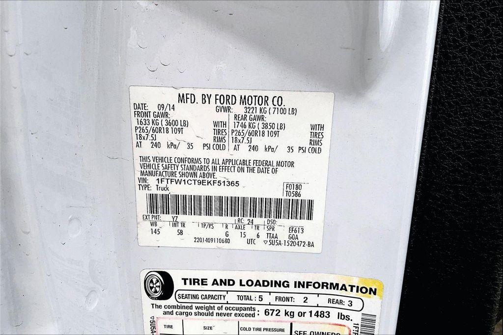 used 2014 Ford F-150 car, priced at $16,550