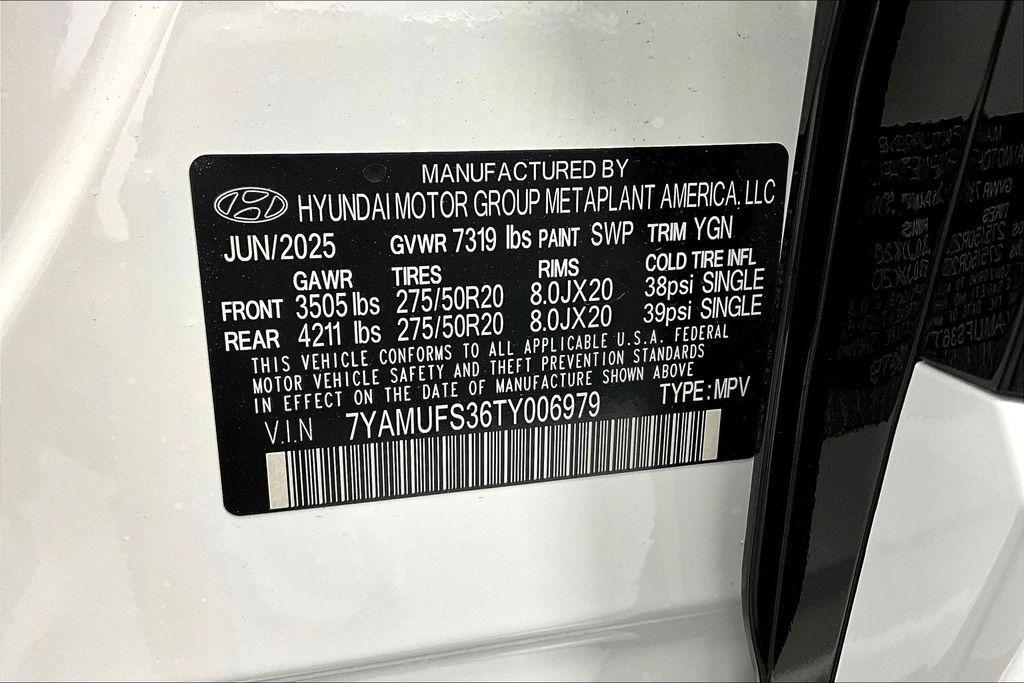 new 2026 Hyundai IONIQ 9 car, priced at $59,339