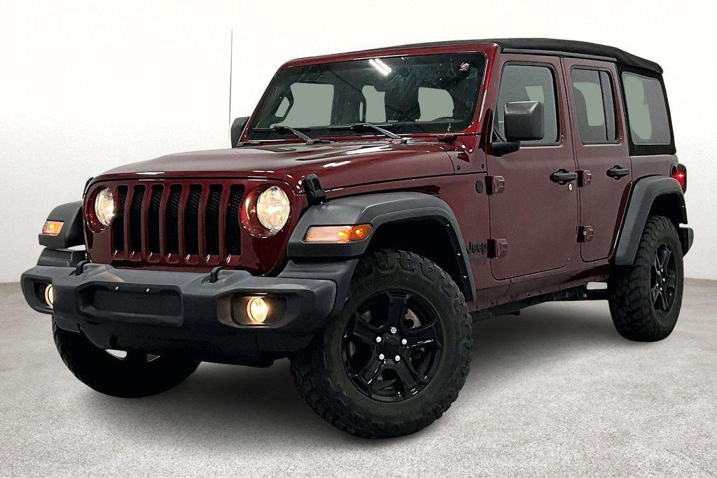 used 2021 Jeep Wrangler Unlimited car, priced at $26,900