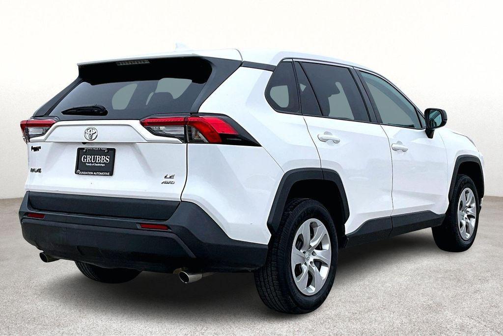 used 2022 Toyota RAV4 car, priced at $22,000
