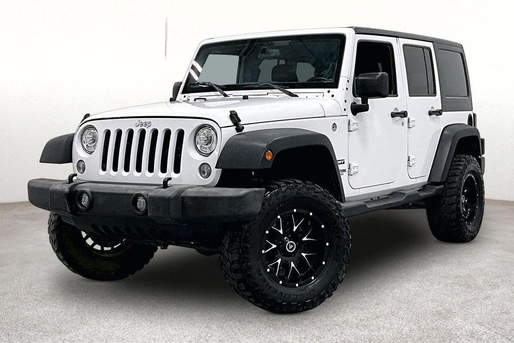 used 2018 Jeep Wrangler JK Unlimited car, priced at $17,800