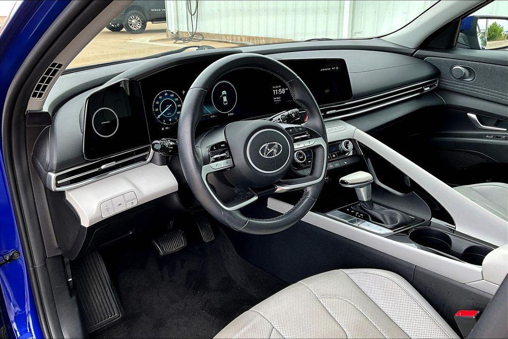 used 2023 Hyundai Elantra car, priced at $21,000