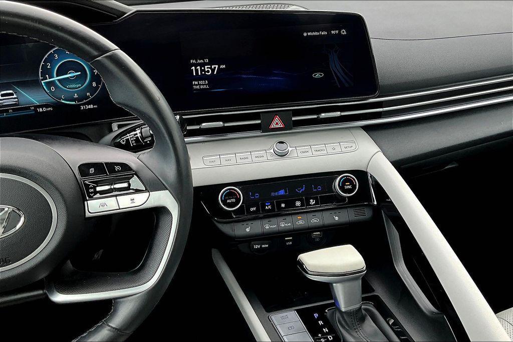 used 2023 Hyundai Elantra car, priced at $21,000