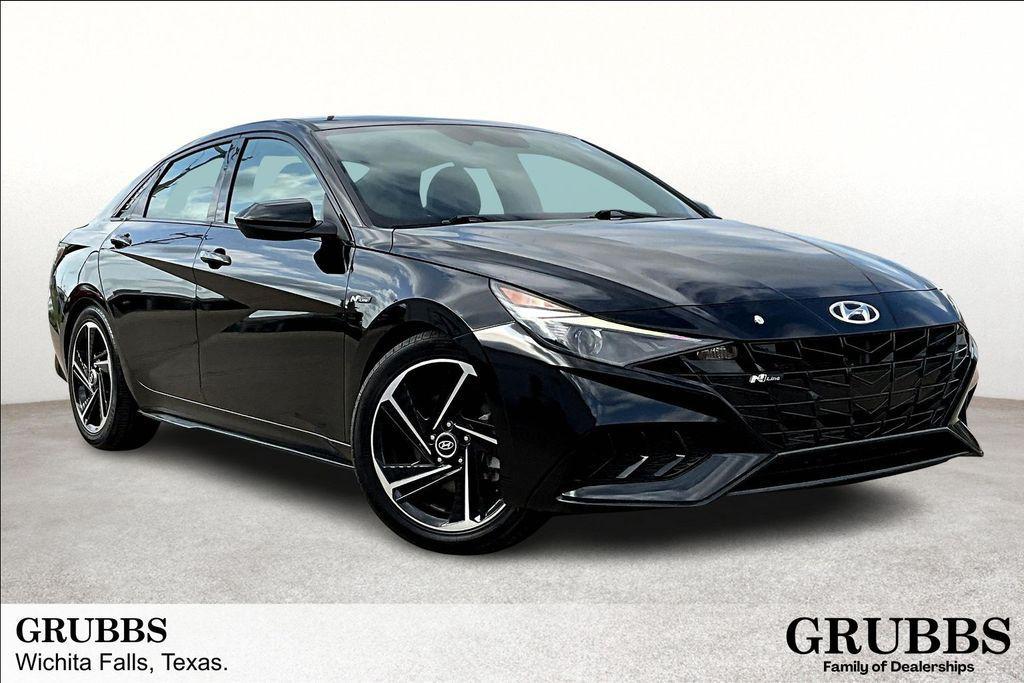 used 2022 Hyundai Elantra car, priced at $18,000