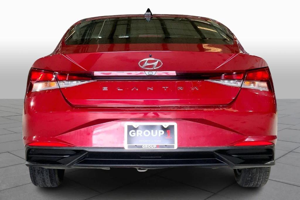 used 2021 Hyundai Elantra car, priced at $13,894