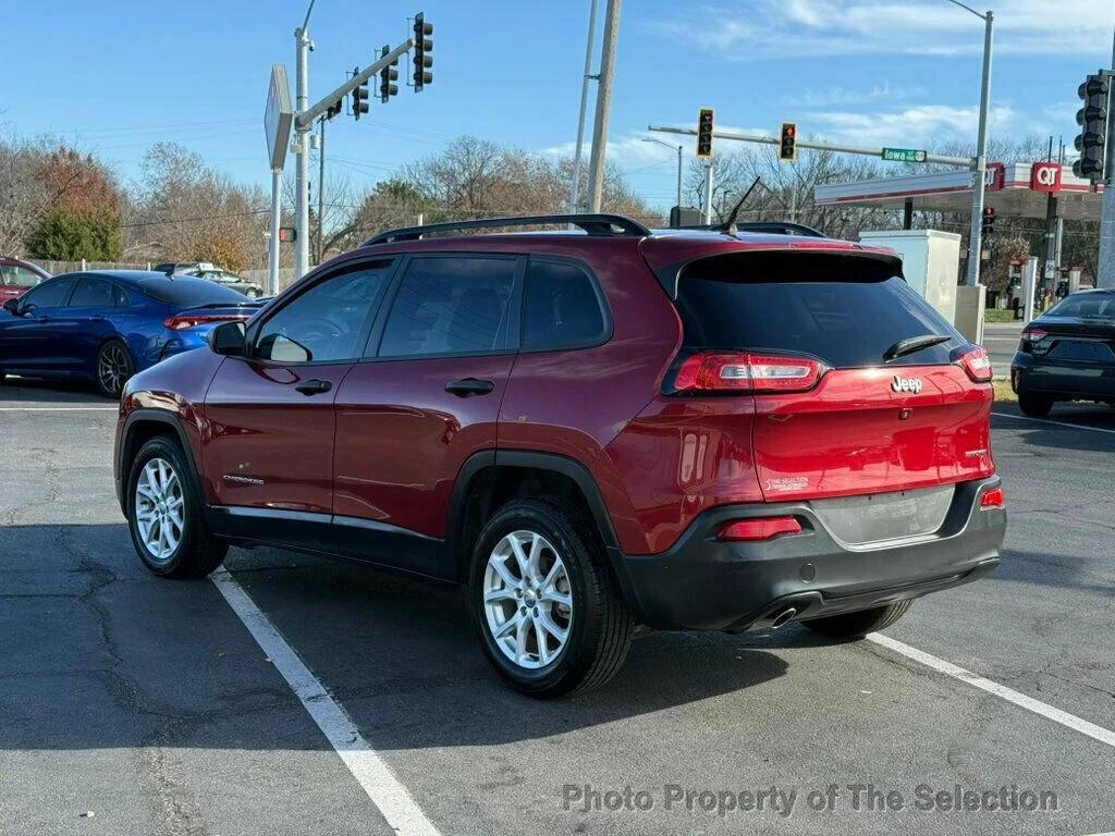 used 2017 Jeep Cherokee car, priced at $12,400