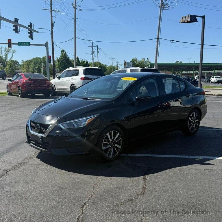 used 2021 Nissan Versa car, priced at $14,900