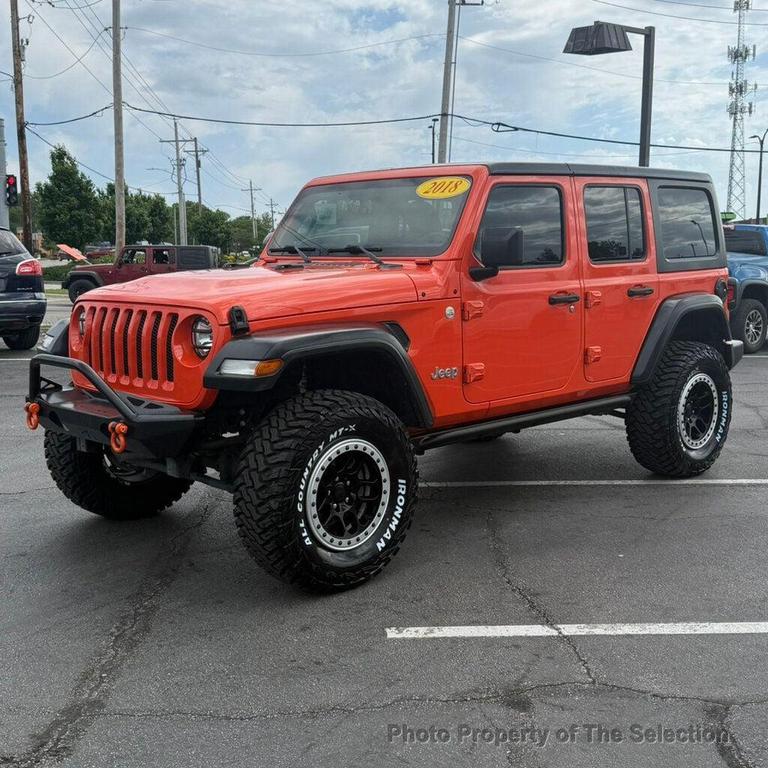 used 2018 Jeep Wrangler Unlimited car, priced at $24,900