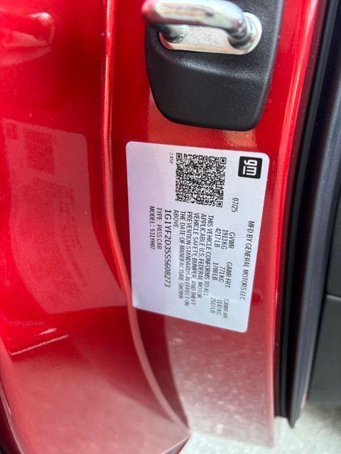 new 2025 Chevrolet Corvette car, priced at $139,160